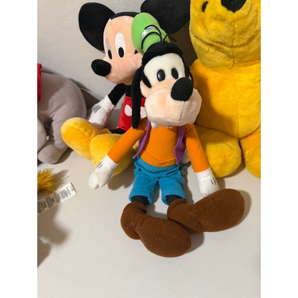 Disney Goofy Plush Stuffed Animal Toy Applause Mickey Mouse Friends 12 Inch